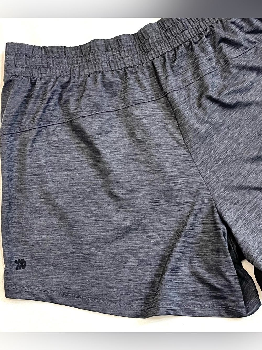 All in Motion Charcoal Gray Heather Athletic Shorts Pockets Women’s Size Large - Picture 14 of 16